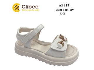 Босоніжки дитячі Clibee AB313 rice 26-31