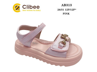 Босоніжки дитячі Clibee AB313 pink 26-31