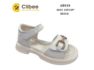 Босоніжки дитячі Clibee AB318 beige 26-31