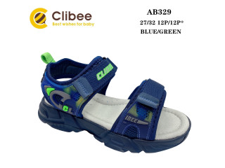 Босоніжки дитячі Clibee AB329 blue-green 27-32