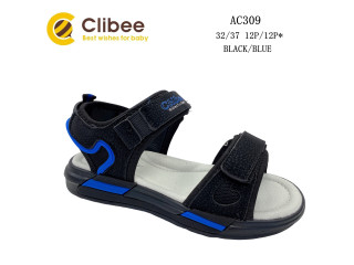 Босоніжки дитячі Clibee AC309 black-blue 32-37
