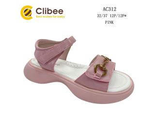 Босоніжки дитячі Clibee AC312 pink 32-37