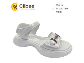 Босоніжки дитячі Clibee AC312 white 32-37
