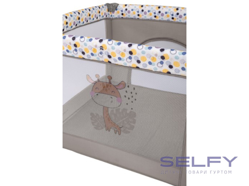 Манеж для дитини FreeON Square Giraffe, grey, Фото 4