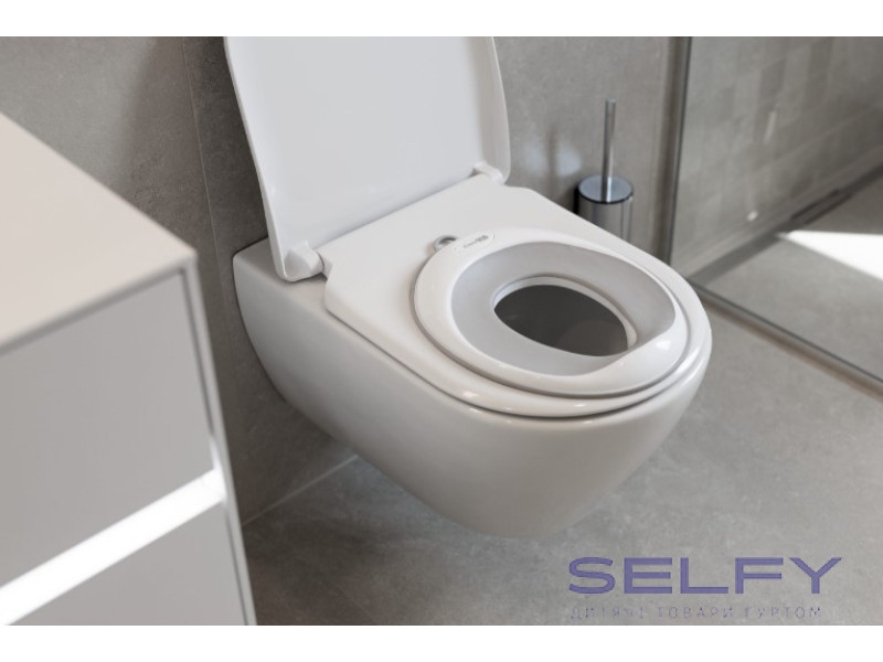 Дитяче сидіння для унітазу FreeON, white, Фото 3