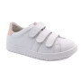 Кроссовки Ш-507 Е белая кожа, пудра вкладка 32-40