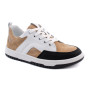 Кросівки Ш-462 Е біла, бежева, чорна шкіра 32-39 Кросівки Ш-462 Е біла, бежева, чорна шкіра 32-39