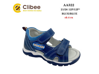 Босоніжки дитячі Clibee AA322 blue-blue 21-26