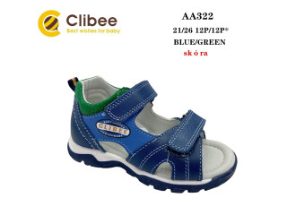 Босоніжки дитячі Clibee AA322 blue-green 21-26