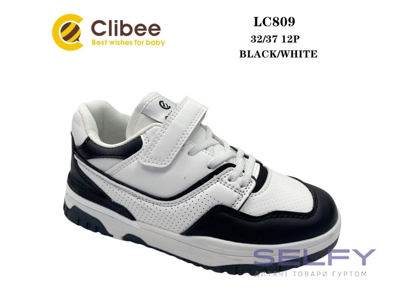 Кросівки дитячі Clibee LC809 black-white 32-37, Фото 1