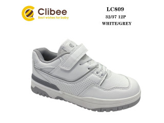 Кросівки дитячі Clibee LC809 white-grey 32-37