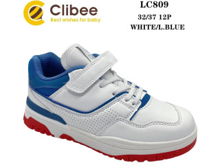 Кросівки дитячі Clibee LC809 white-l.blue 32-37