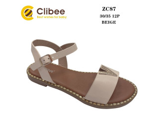 Босоніжки дитячі Clibee ZC87 beige 30-35