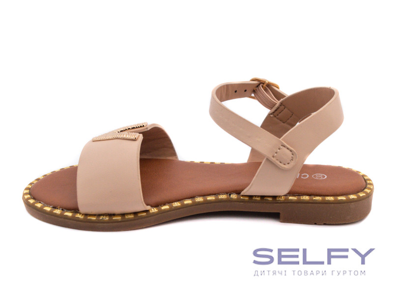 Босоніжки дитячі Clibee ZC87 beige 30-35, Фото 3