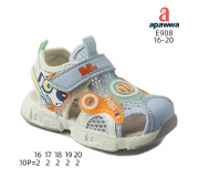 Босоніжки дитячі Apawwa E908 blue 16-20