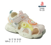 Босоніжки дитячі Apawwa E908 pink 16-20