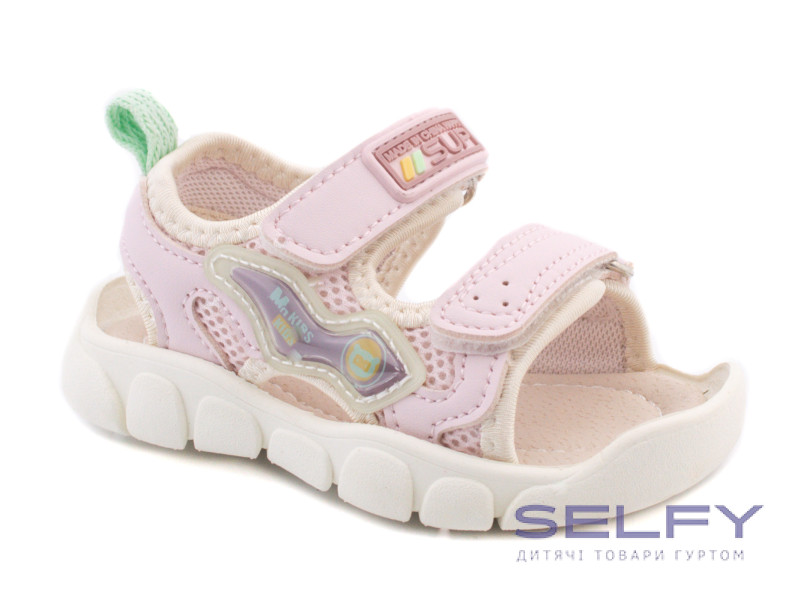 Босоніжки дитячі Apawwa E909 pink 16-20, Фото 1