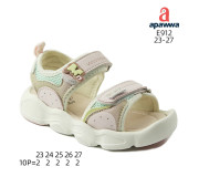 Босоніжки дитячі Apawwa E912 pink 23-27