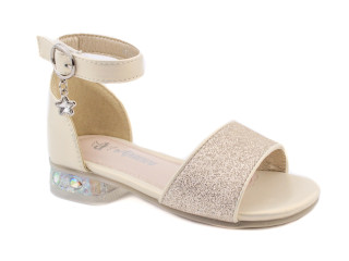 Босоніжки дитячі Apawwa M557 gold 25-30