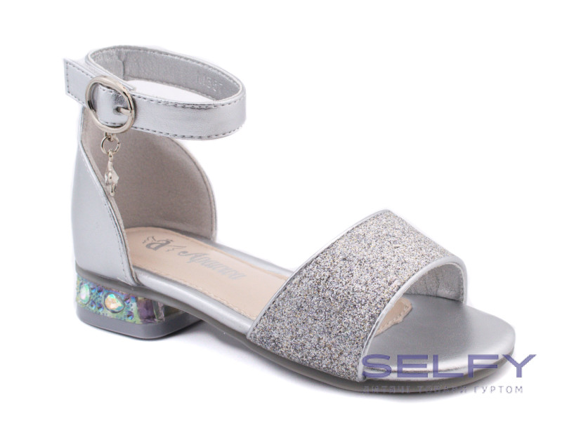 Детские босоножки Apawwa M557 silver 25-30, Фото 1