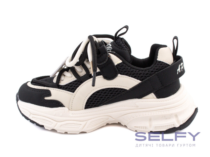 Кросівки дитячі Apawwa N751 black 32-37, Фото 3