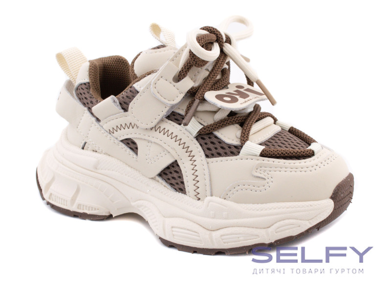 Кроссовки детские Apawwa N751 brown 32-37, Фото 1