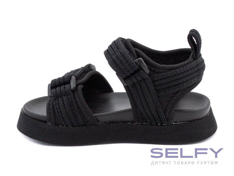 Босоніжки дитячі Apawwa T864 black 27-31, Фото 3