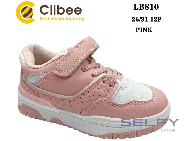 Кросівки дитячі Clibee LB810 pink 26-31, Фото 1