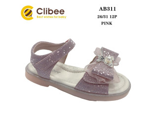 Босоніжки дитячі Clibee AB311 pink 26-31