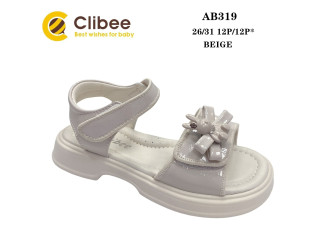 Босоніжки дитячі Clibee AB319 beige 26-31