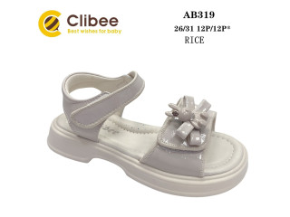 Босоніжки дитячі Clibee AB319 rice 26-31