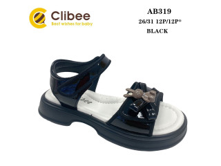 Босоніжки дитячі Clibee AB319 black 26-31