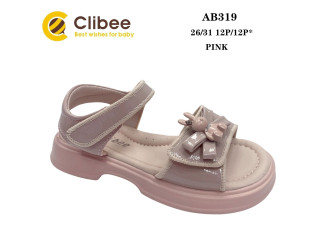 Босоніжки дитячі Clibee AB319 pink 26-31
