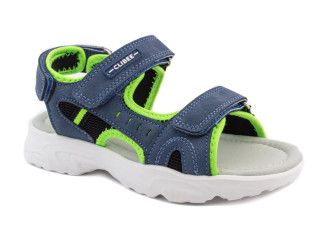 Босоніжки дитячі Clibee AC332 blue-green 32-37