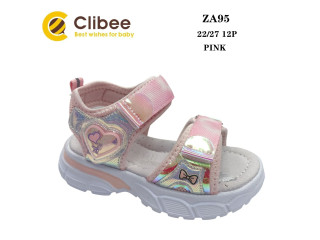 Босоніжки дитячі Clibee ZA95 pink 22-27