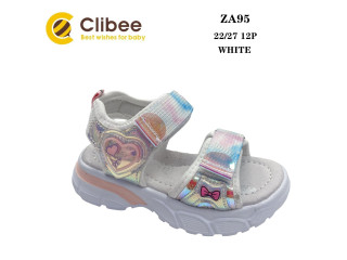 Босоніжки дитячі Clibee ZA95 white 22-27