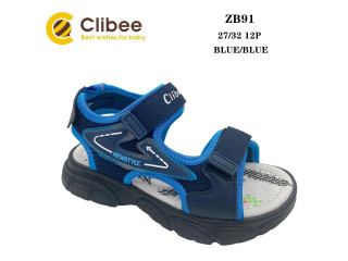 Босоніжки дитячі Clibee ZB91 blue-blue 27-32