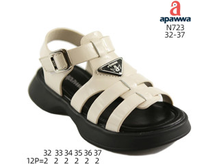 Босоніжки дитячі Apawwa N723 beige 32-37