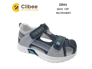 Босоніжки дитячі Clibee ZB84 blue-grey 26-31
