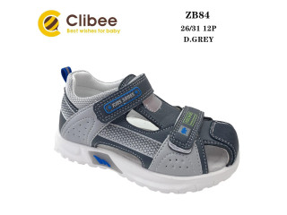 Босоніжки дитячі Clibee ZB84 d.grey 26-31