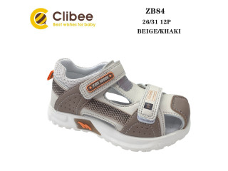 Босоніжки дитячі Clibee ZB84 beige-khaki 26-31
