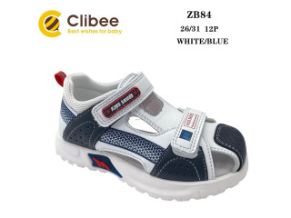 Босоніжки дитячі Clibee ZB84 white-blue 26-31