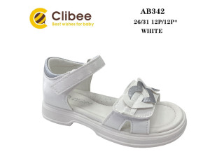 Босоніжки дитячі Clibee AB342 white 26-31