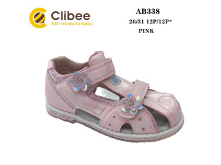 Босоніжки дитячі Clibee AB338 pink 26-31