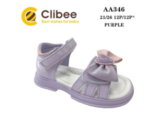 Босоніжки дитячі Clibee AA346 purple 21-26