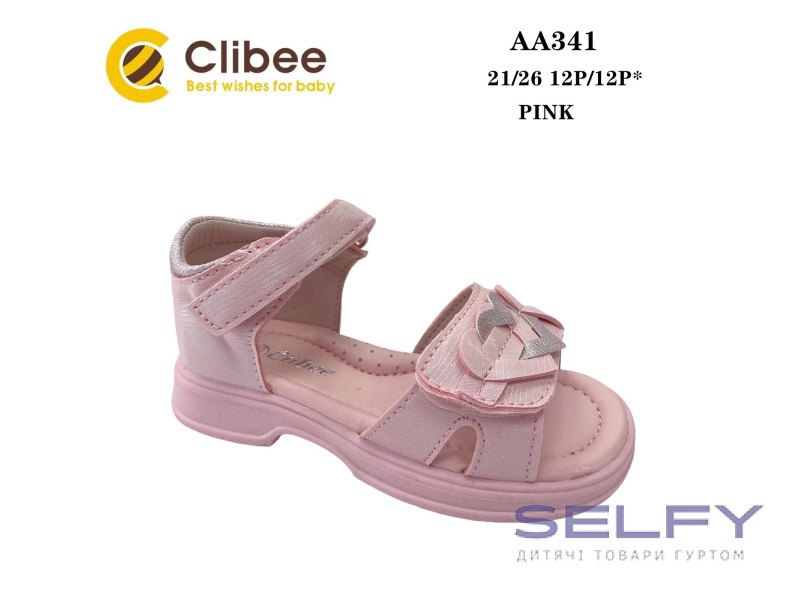 Босоніжки дитячі Clibee AA341 pink 21-26, Фото 1