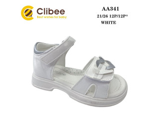 Босоніжки дитячі Clibee AA341 white 21-26