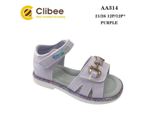 Босоніжки дитячі Clibee AA314 purple 21-26