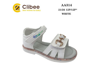 Босоніжки дитячі Clibee AA314 white 21-26