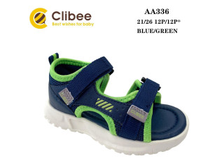 Босоніжки дитячі Clibee AA336 blue-green 21-26